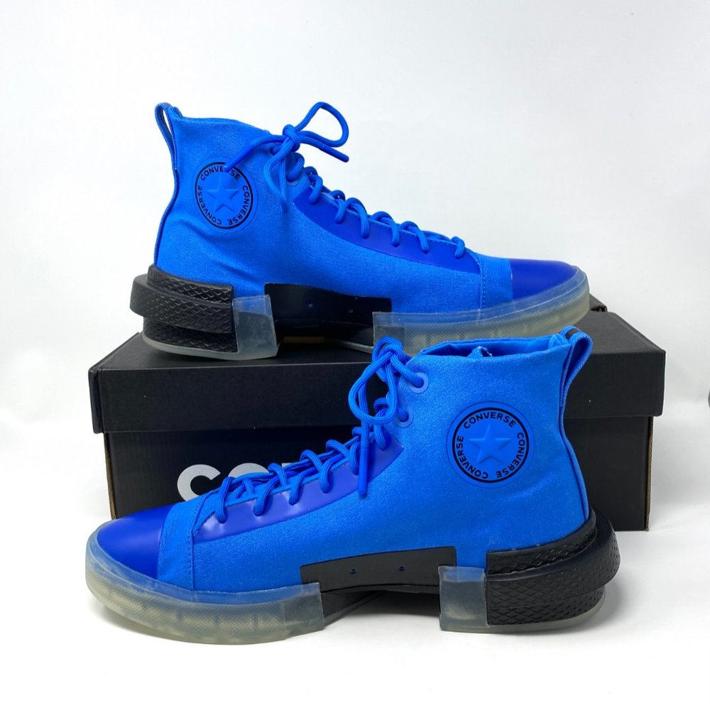 💖MEGA SALE💖Converse Digital Women Terrain Disrupt CX High Blue Canvas 170362C - Picture 4 of 10